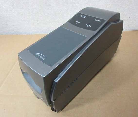 S4791 ジャンク 通電確認のみ Sanwa 三和 ABS-S31 カードリーダー