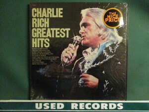 Charlie Rich ： Greatest Hits LP (( Country カントリー C&W / ヒルビリー / The Most Beautiful Girl / 落札5点で送料無料