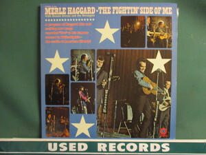 Merle Haggard With Bonnie Owens ： The Fightin' Side Of Me LP (( Country カントリー C&W ブルーグラス / 落札5点で送料無料