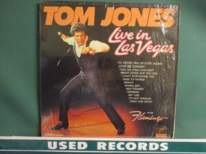 Tom Jones ： Live In Las Vegas LP (( 落札5点で送料無料