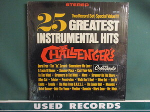 The Challengers ： 25 Greatest Instrumental Hits 2LP (( The In Crowd / The Man From U.N.C.L.E / 落札5点で送料無料