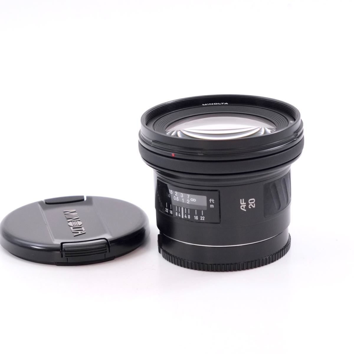 MINOLTA AF 20mm F2.8の値段と価格推移は?|57件の売買情報を集計した ...