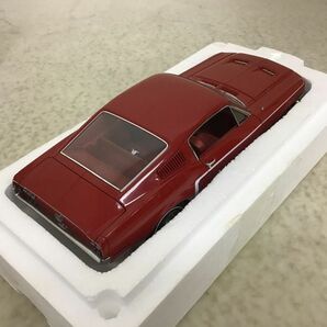 1円〜 オートアート 1/18 フォード マスタングGT390 1968 レッドの画像4