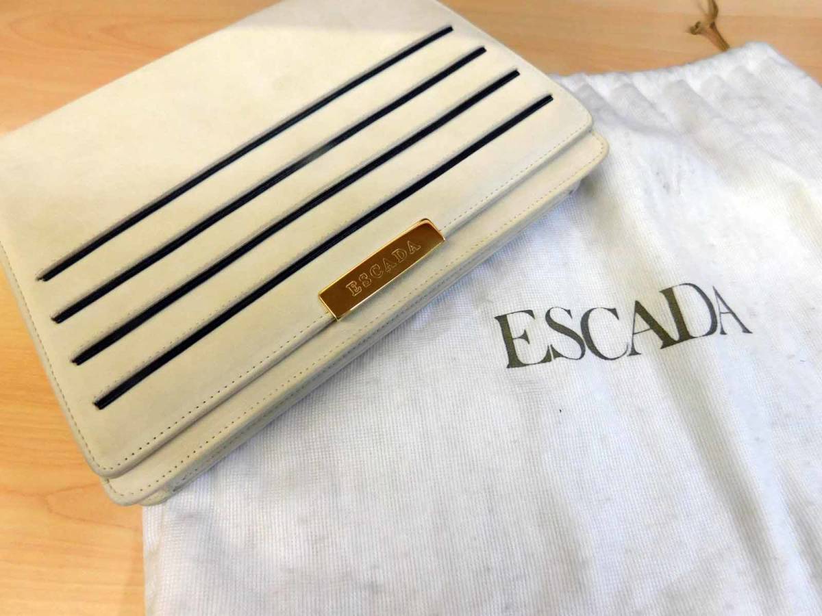 ESCADA エスカーダ ハラコ クラッチバッグ 定番の冬ギフト 17850円