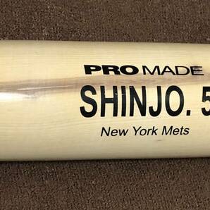 MLBニューヨークメッツ☆新庄剛志 バット☆SHINJO/BIGBOSS/NPB阪神タイガース/ジャイアンツ/メジャーリーグ/実使用品ではなく未使用支給品の画像2