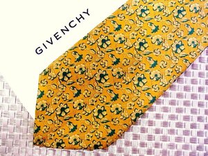 【在庫処分セール】●特売●FK0659●【GIVENCHY】ジバンシィ【花 植物 柄】ネクタイ●