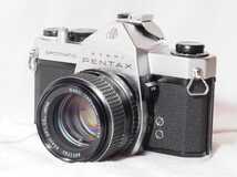 ASAHI PENTAX ペンタックス SPOTMATIC SP 一眼レフフィルムカメラ　SMC TAKUMAR 1:1.4 50mm SN.3928864_画像1