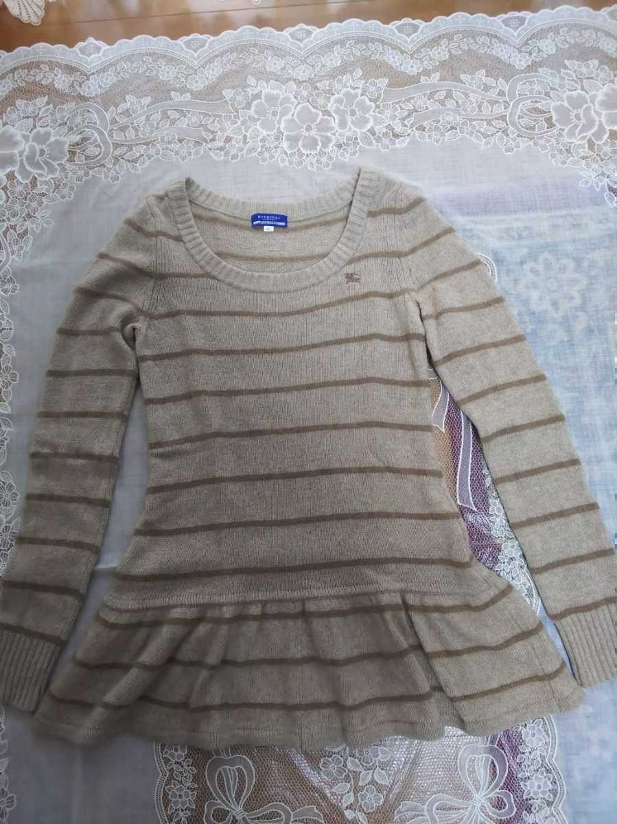 ヤフオク! -「バーバリー ブルーレーベル (カットソー チュニック ...