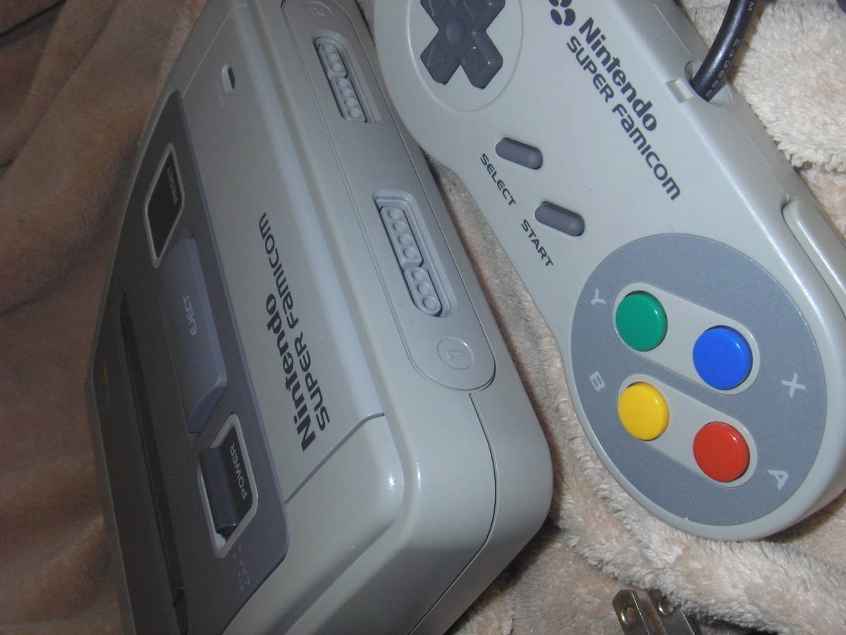ソフト2本付き スーパーファミコン本体及び付属品一式 綺麗です(中古 ...