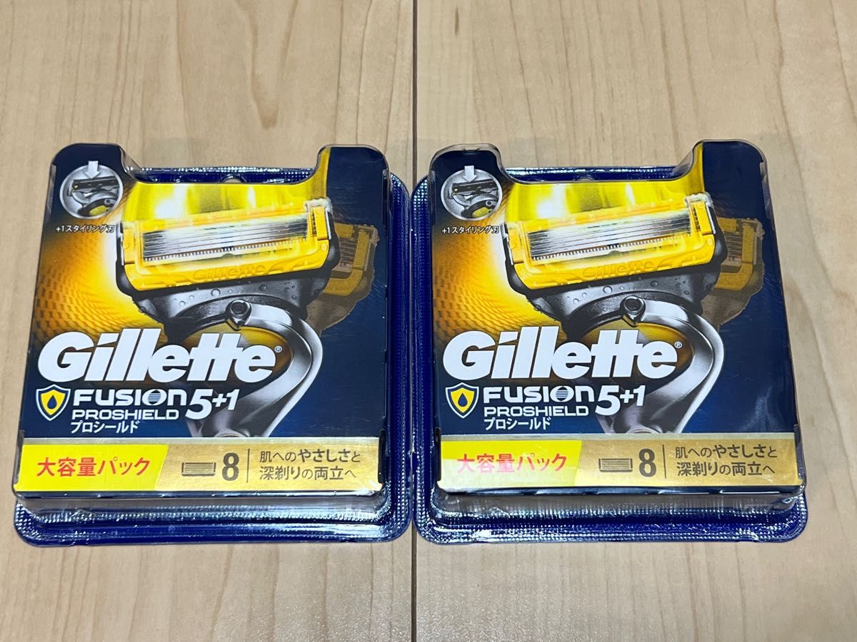 替刃8個入×3箱】Gillette ジレット プロシールド 5+1(¥10,000