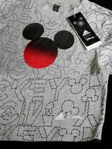 ADIDAS × DISNEY ミッキーマウス Tシャツ グレー サイズ120 アディダス/C6516★送料310円_画像2