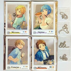 あんさんぶるスターズ！！中国 出会い チェキ風 アクキー Ra＊bits 真白友也 仁兎なずな 天満光紫之創 4点セット