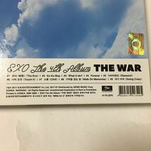 送料込み　EXO　CD　4集　The 4th Album　☆THE WAR　KO KO BOP☆　9曲　Regular A ver.　Korean韓国語　韓国盤_画像5