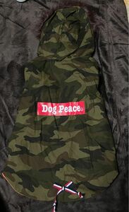 完売品　Dog Peace フィールサーモ　カモフラージュボックスロゴベスト　D-L