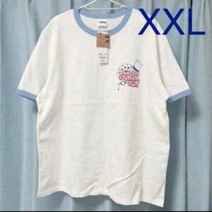 GU 名探偵コナン オーバーサイズグラフィックT 怪盗キッド 5分袖 XXL 半袖 2XL 3L ジーユー ティーシャツ アニメ 漫画 マンガ 新品 白