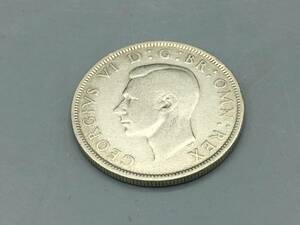 国内発送 英国 イギリス 銀貨 コイン 硬貨 1940年 ジョージ6世 ハーフクラウン 1/2 クラウン (55-60-15)
