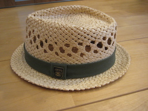  beautiful goods STUSSY CAPZ PAPER STRAW 100% size L-XL wheat .. Stussy soft hat hat summer hat 