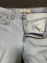 Levi's 560 W31 L34 COMFORT FIT ウォッシュデニム_画像3