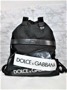 ☆DOLCE&GABBANA ドルチェアンドガッバーナ ドルガバ ボックス ロゴ テープ 2WAY トートバッグ リュック☆新品