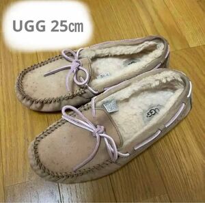 UGG 25センチ　モカシンシューズ　