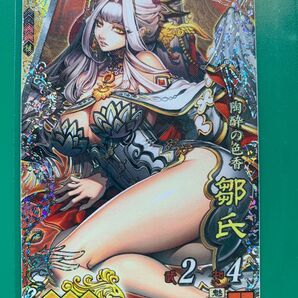 三国志大戦 SR鄒氏 すうし スウシ ぽけっと版 さんぽけ 旧枠 旧デザイン