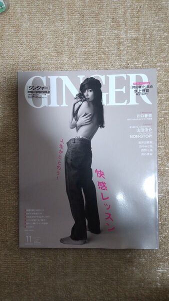 GINGER 11月号特別増刊号 川口春奈