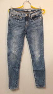 ★LEVIS★ladies pants size 5 W27 Denizen　レディースジーンズ　リーバイス　デニゼン　USED IN JAPAN ジーパン　サイズ５