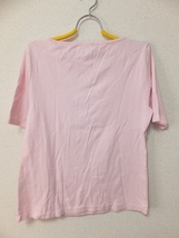 ★TOMMY HILFIGER★Ladies shirts size XL トミーヒルフィガートップス　サイズXL　TOMMY 　USED IN JAPAN　トミー　難有　ピンク_画像5