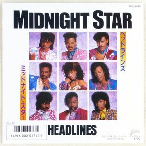 ■ミッドナイト・スター(Midnight Star)｜ヘッドラインズ(Headlines)／インスト ＜EP 1986年 日本盤＞