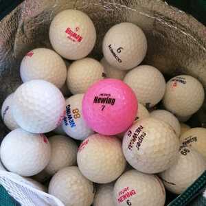 [Golf Ball Lost Ball] Newing 35 Newing Pink 6 Super Newing 344 штуки