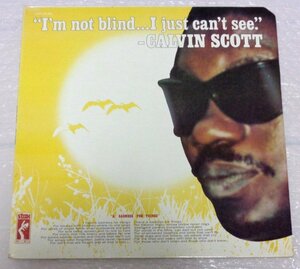 M/JB492/CALVIN SCOTT/I'M NOT BLIND...I JUST CAN'T SEE/STAX STS 2046 US盤 LP