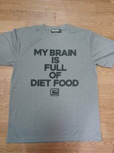 【reversal】【リバーサル】　メッシュTシャツ　グレー　L　BRAIN　新品