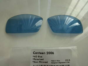 ★ オークリー Canteen キャンテーン 2006用 カスタム偏光 レンズ HD BLUE Color　POLARIZED　カンティーン
