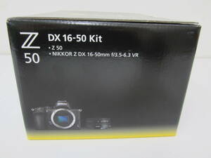 未使用 Nikon Z50 DX 16-50 Kit VR レンズキット ミラーレス デジカメ ニコン カメラ 激安1円スタート