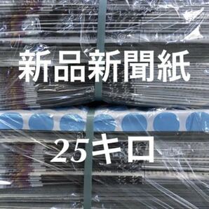 新聞紙 新品未使用 25キロ まとめ売り トイレシートの画像1