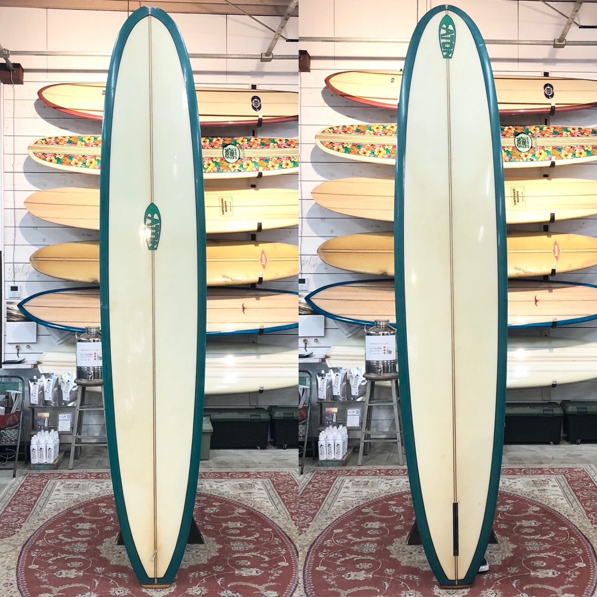 GODDESS サーボード レアシングルFIN 極上ボード 180cm-