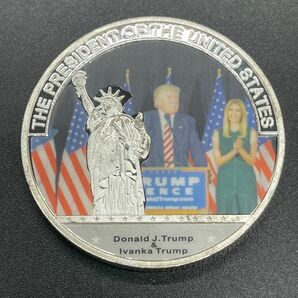 アメリカ トランプ大統領　メダル　コイン　チャレンジ　123