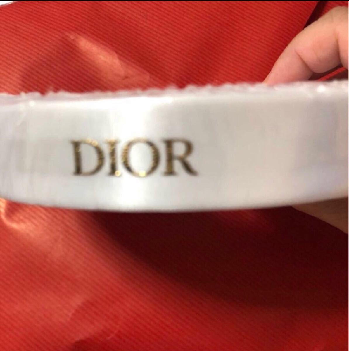 値下げ不可 1ロール50m DIOR リボン ロール サテン ゴールドロゴ