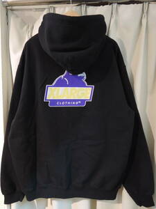 X-LARGE XLARGE XLarge SLANTED OG PULLOVER HOODED SWEAT black L size newest popular commodity 