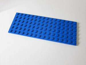 【パーツ-No.400】LEGOパーツ　プレート　6×16 青色　　◇#3027◇街・宇宙・トレイン・ヴィンテージ◇パーツ◇レゴ