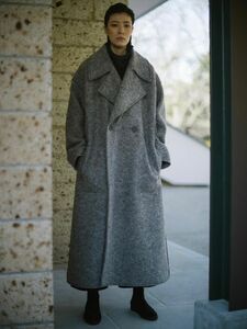 ISSEY MIYAKE 21AW WOOL STRATA LONG COAT