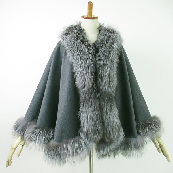 ヤフオク! -「カシミア ポンチョ ファー」(レディースファッション) の