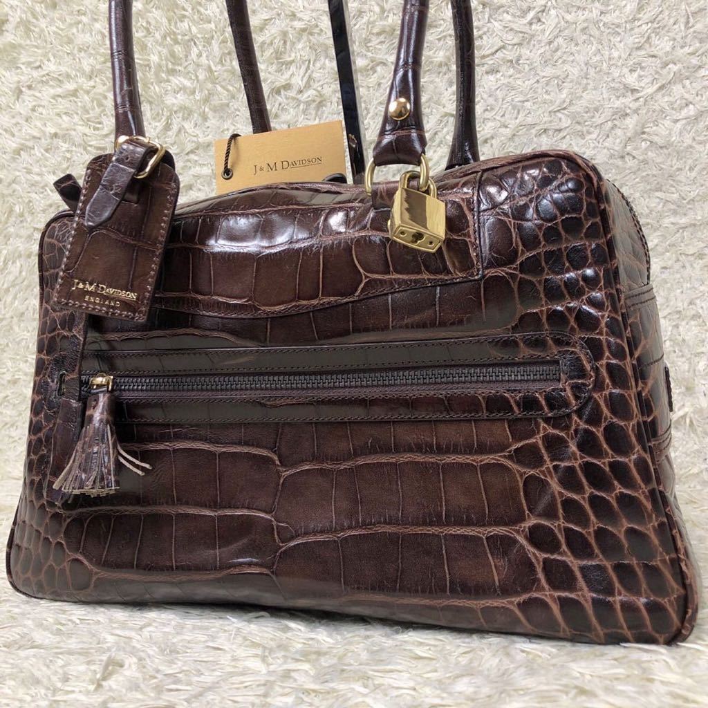ヤフオク! -「j&m davidson バッグ クロコ」の落札相場・落札価格