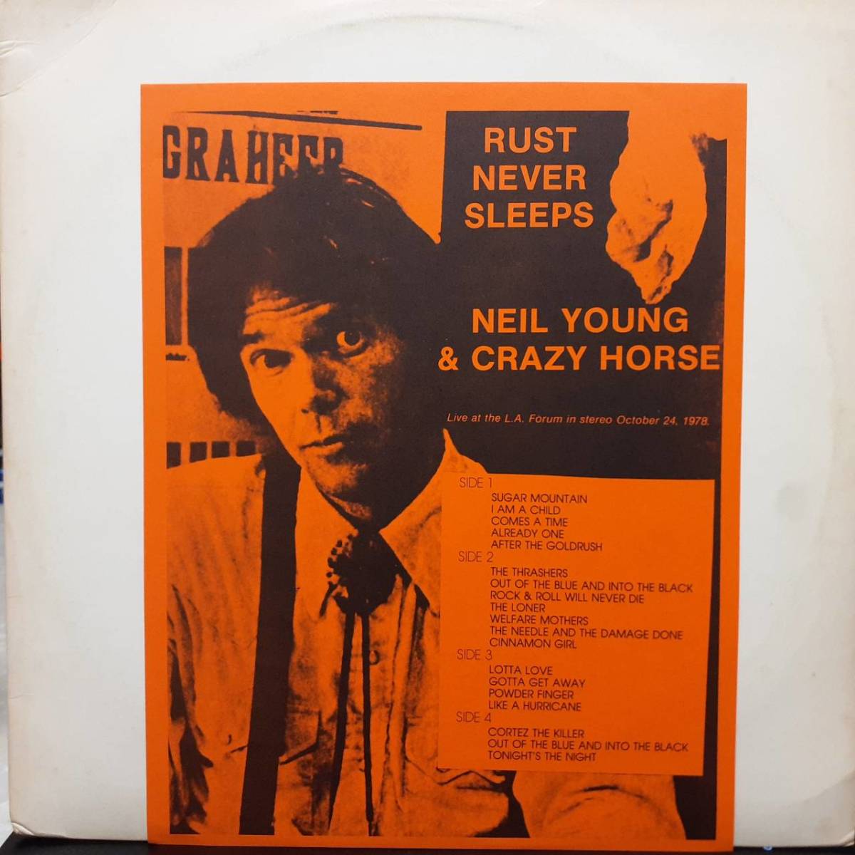 47026001;【国内盤/2LP/見開き】Neil Young & Crazy Horse / Live Rust