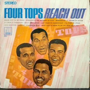 米MOTOWNオリジLP！STEREO深溝！Four Tops / Reach Out 1967年 S-660 フォー・トップス モータウンI'll Be Thereリーチ・アウト Bernadette