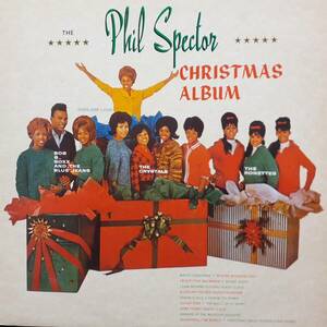 英Chrysalis盤LP！Nimbusか?マト枝A1！V.A./The Phil Spector Christmas Album 1987年 CDL 1625 Ronettes Darlene Love フィル・スペクター