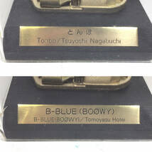 ▼長渕剛 BOOWY オルゴール 2個セット とんぼ B-BLUE 布袋寅泰 置物 インテリア_画像6