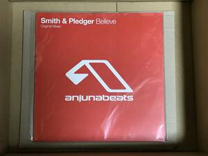 Anjunabeats Smith & Pledger Believe 未開封　未使用　レコード Vinyl