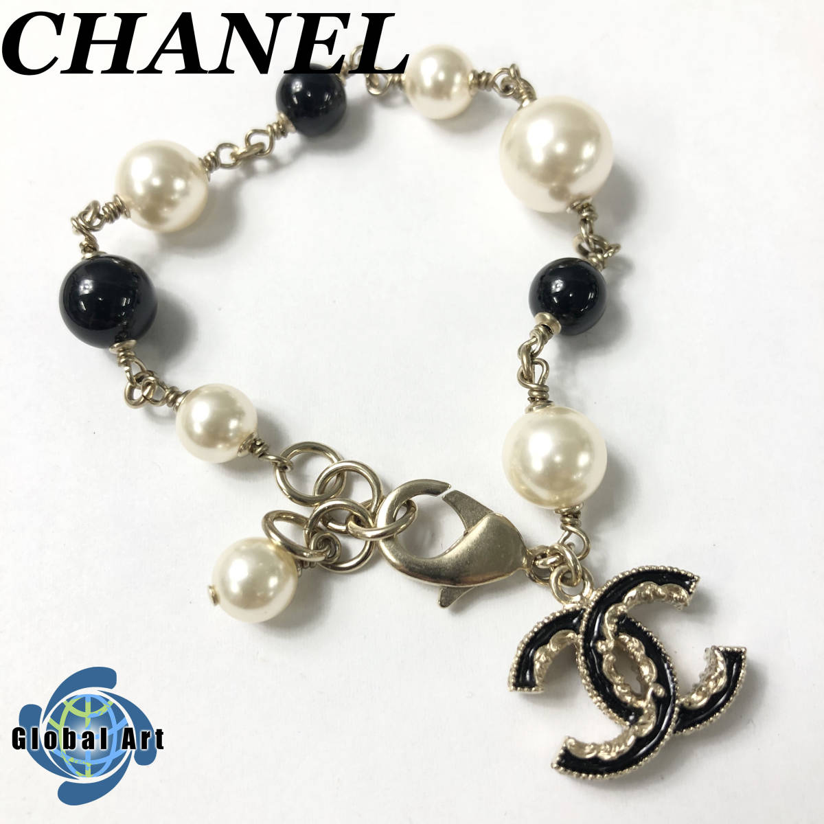 オンライン値下 CHANEL シャネル パールブレスレット ブレスレット