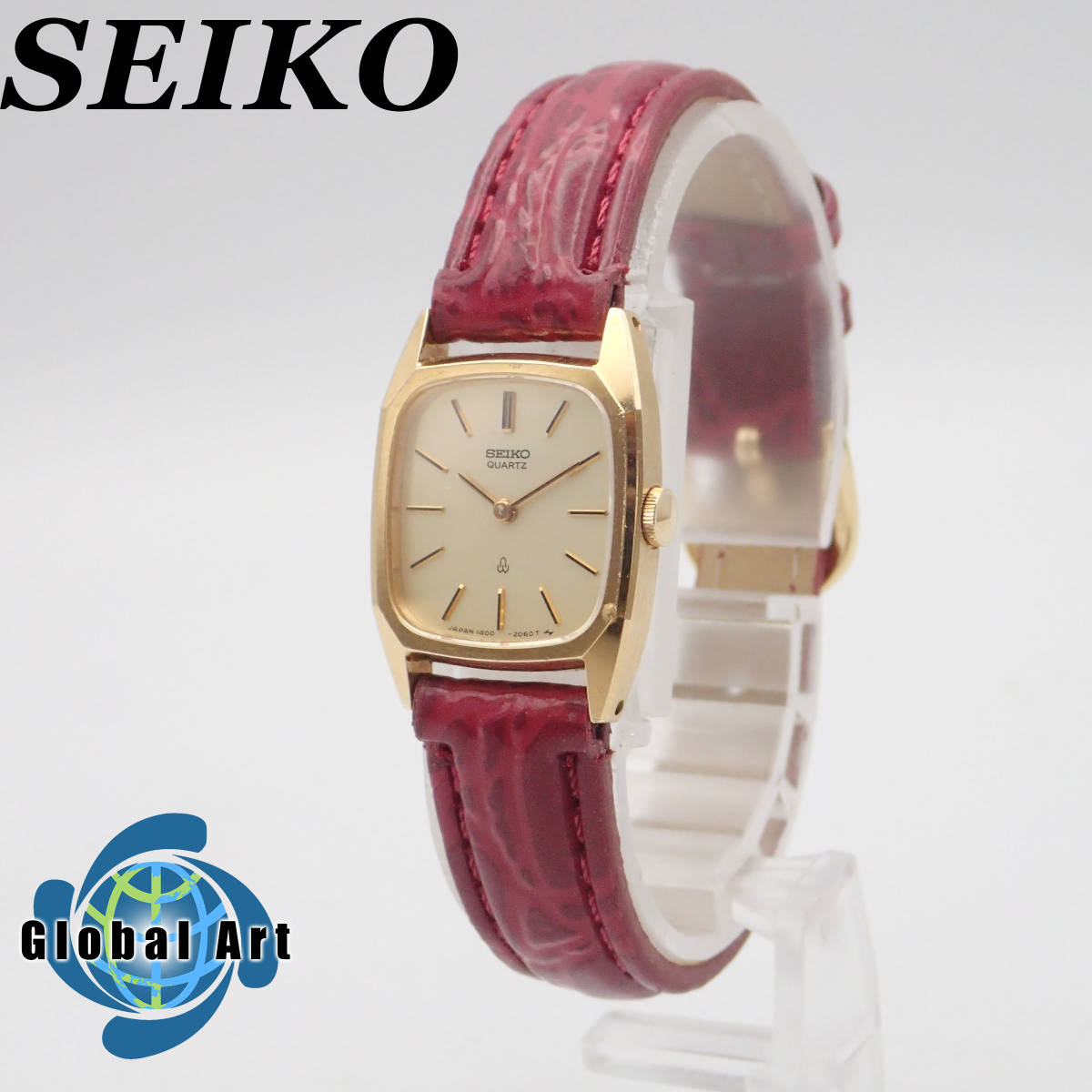 SEIKO セイコー 1400-5010 クォーツ 18KWG レディース 仕入値引